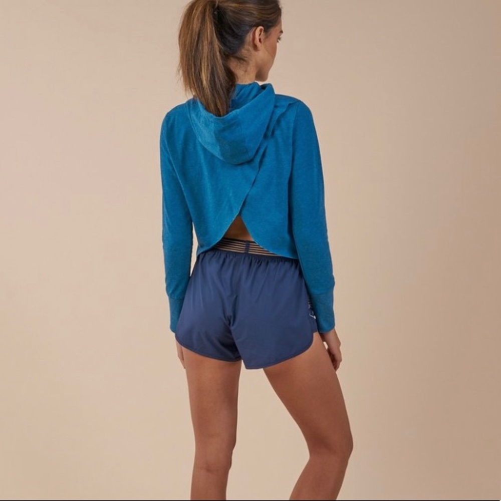 Gymshark Cross Back Cropped Hoodie
